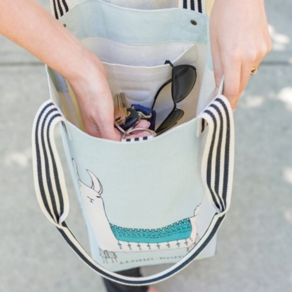 Now Designs Llama Tote Bag NWT - Picture 2 of 3